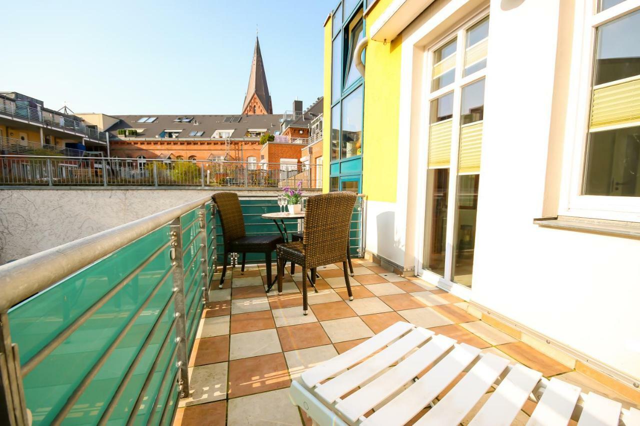 Ferienwohnung Min Herzing Росток Экстерьер фото